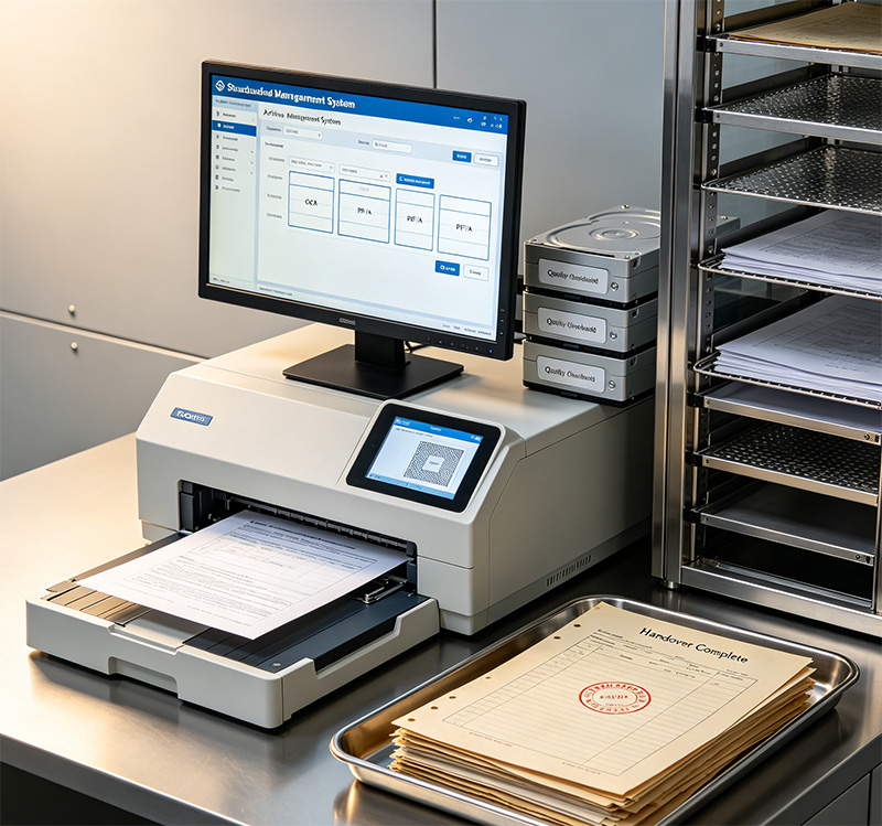 档案数字化加工流程